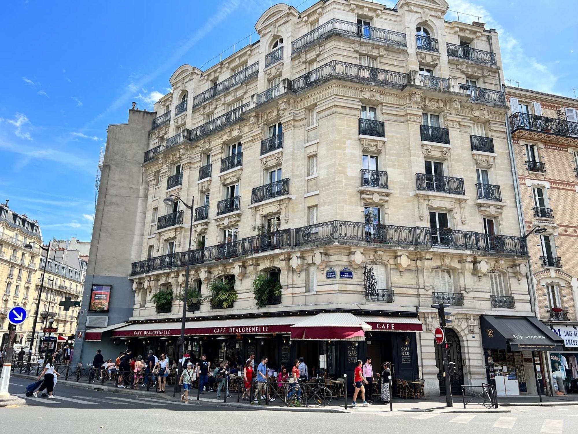 Studio 118 Rue Saint Charles Paris 15 Apartment Bagian luar foto